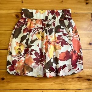 Benetton Floral Skirt